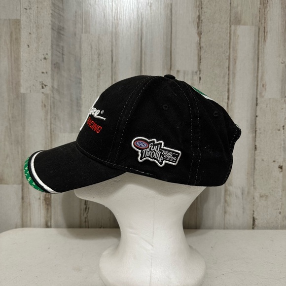 John Force Racing Cap Hat NHRA Adjustable Hook & Loop Embroidered - Picture 2 of 5